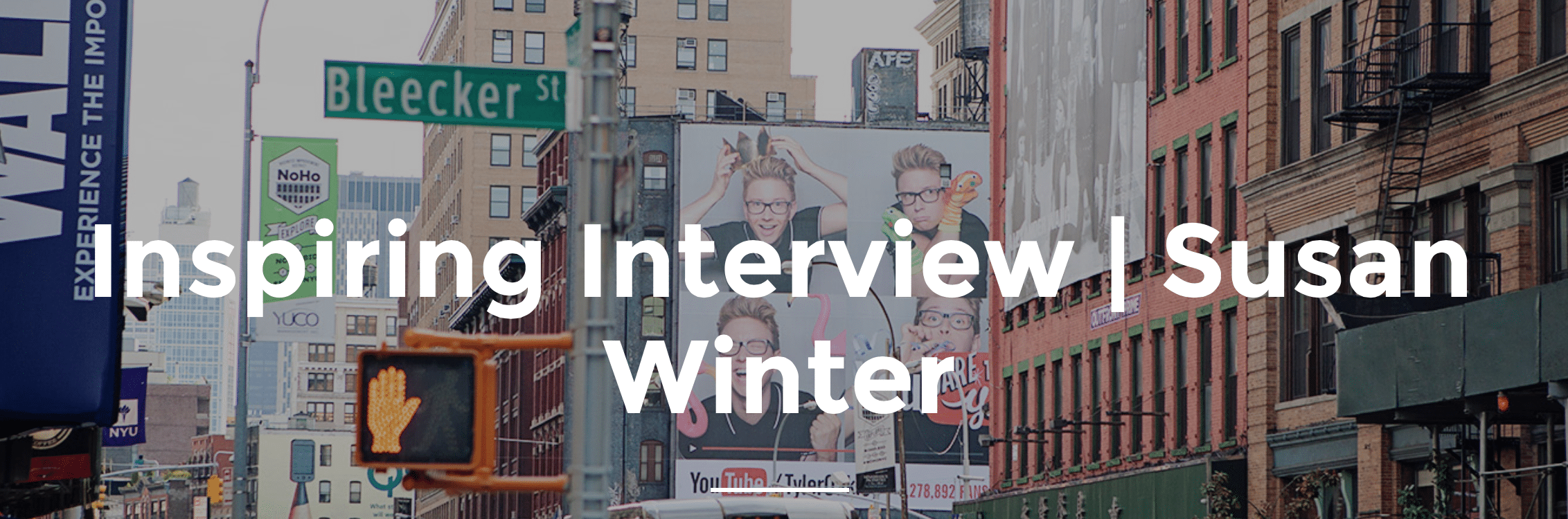 Inspiring Interview | Susan Winter; by Saturday Night's Alright