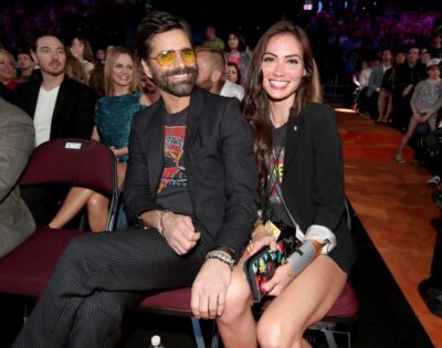 John Stamos and Caitlin McHugh