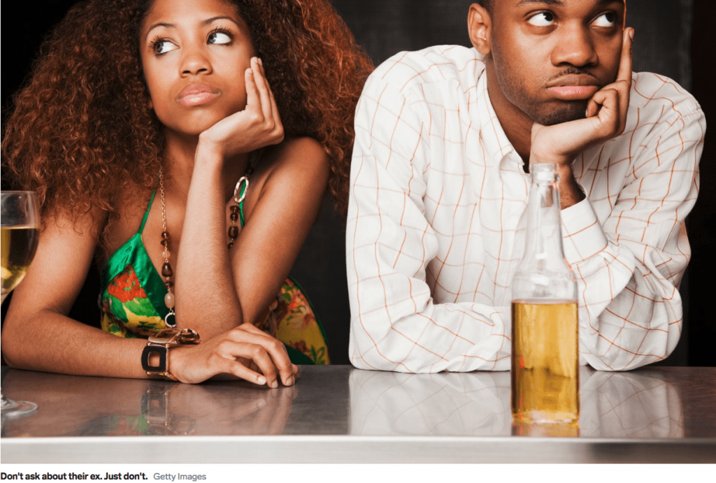 Questions to not ask on a date