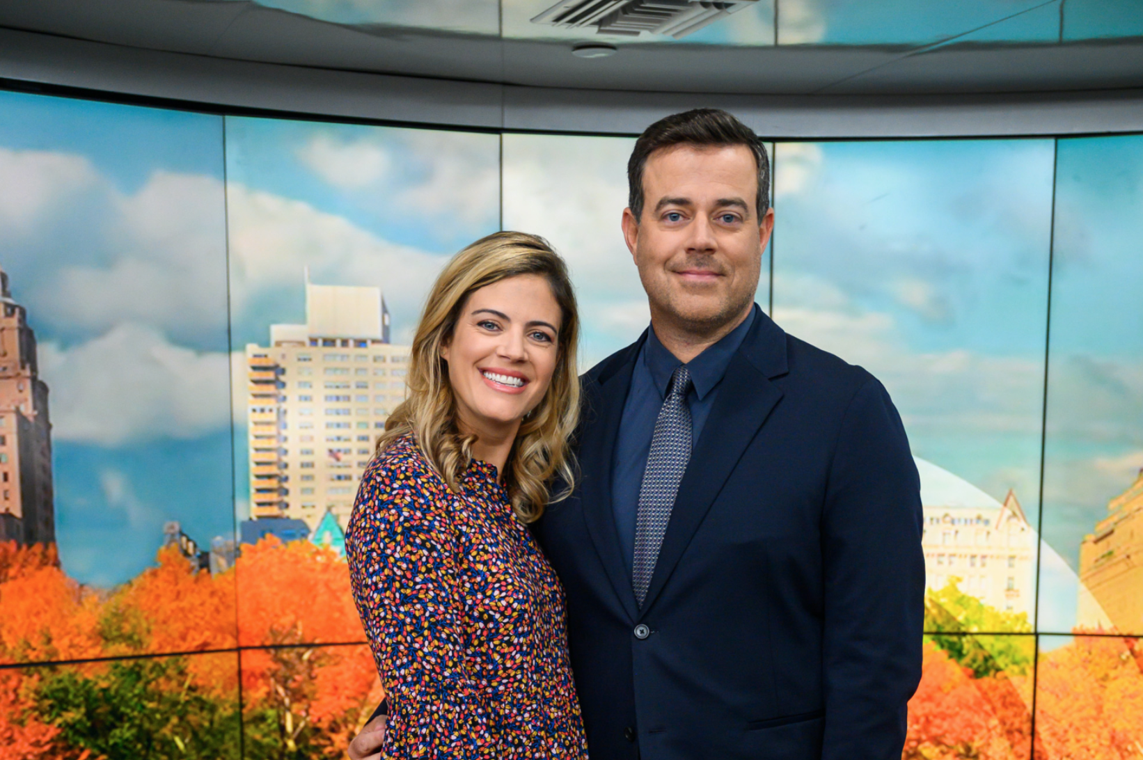 Carson Daly and wife